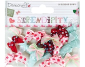 Dovecraft Serendipity 16 Mini Ribbon Bows