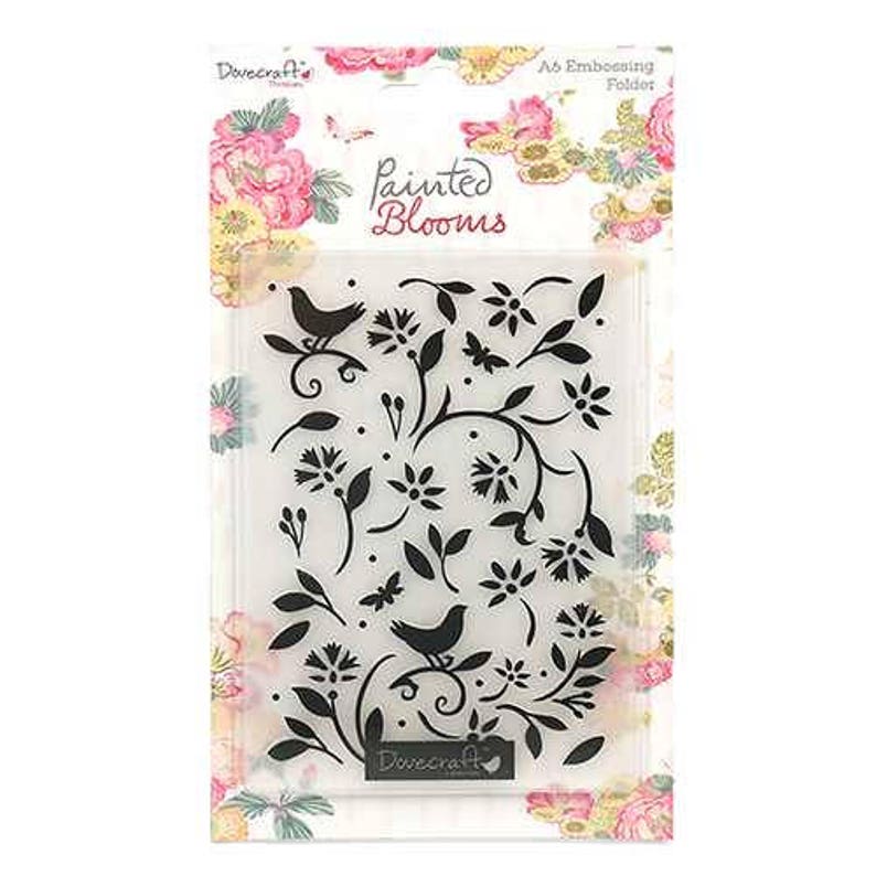 Dovecraft SWEET PARIS Embossing Folder Fleur De Lys Universal Cardmaking