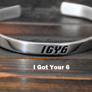 IGY6    I Got Your 6 bracelet