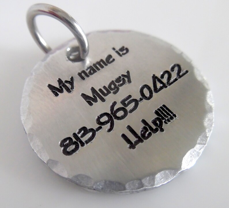Pet ID Tag.have Your People Call My People Etsy