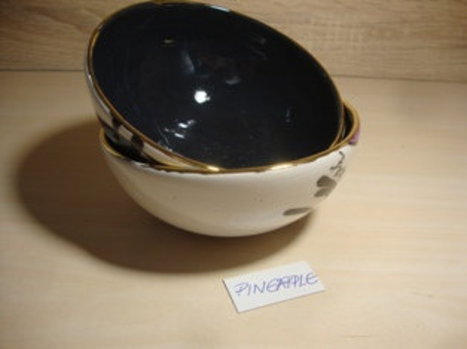 ENIGMA Ice Cream bowl/PINEAPPLE ceramic bowl unique design Etsy