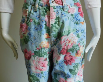 Short à grand imprimé floral Y2K