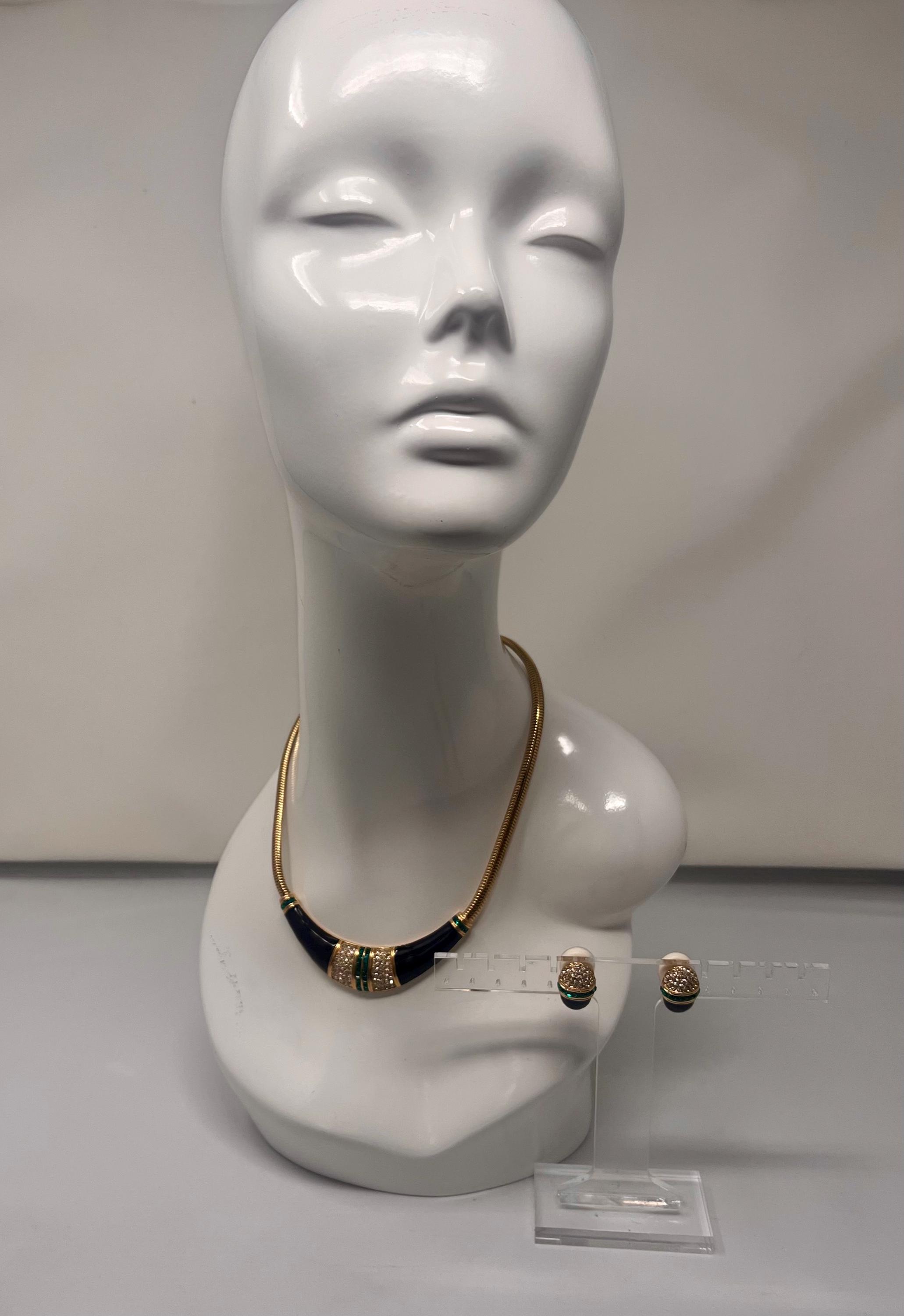 Oscar de la renta necklace - Etsy 日本 希少！Oscar de la Renta 