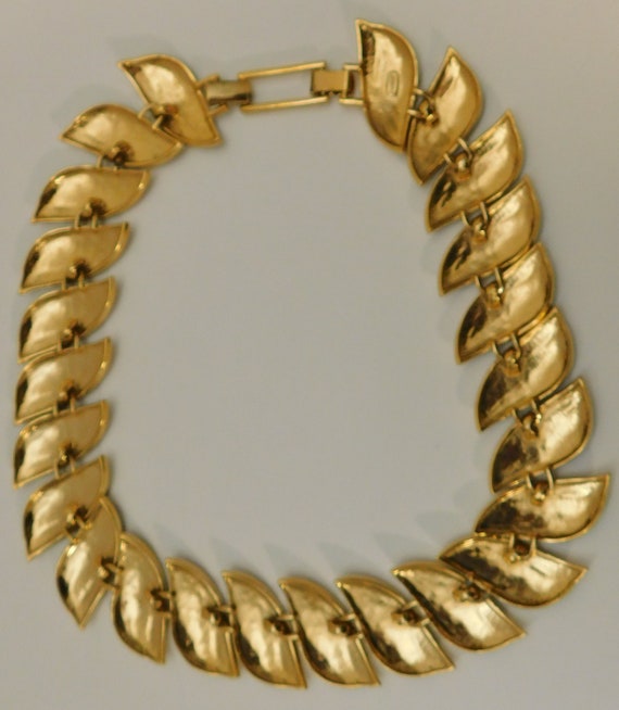 1980's Vintage Butler Enamel Necklace - image 7