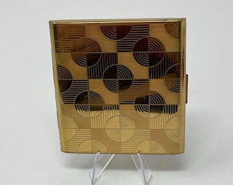 1940's-1950's Art Deco Style Cigarette Case By Elgin American