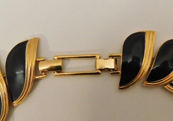 1980's Vintage Butler Enamel Necklace - image 9