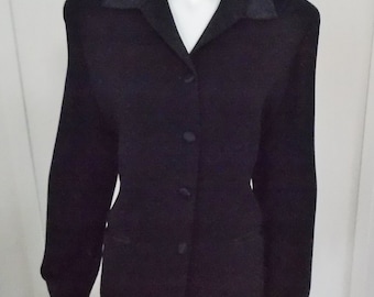 1980’s- 1990’s Emanuel Ungaro Vintage Single Breasted Jacket with Welt Pockets