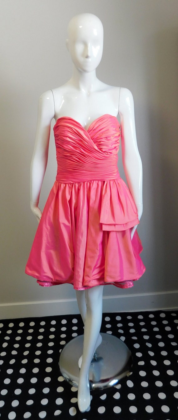 1990’s After Five Strapless Cocktail Dress - image 1