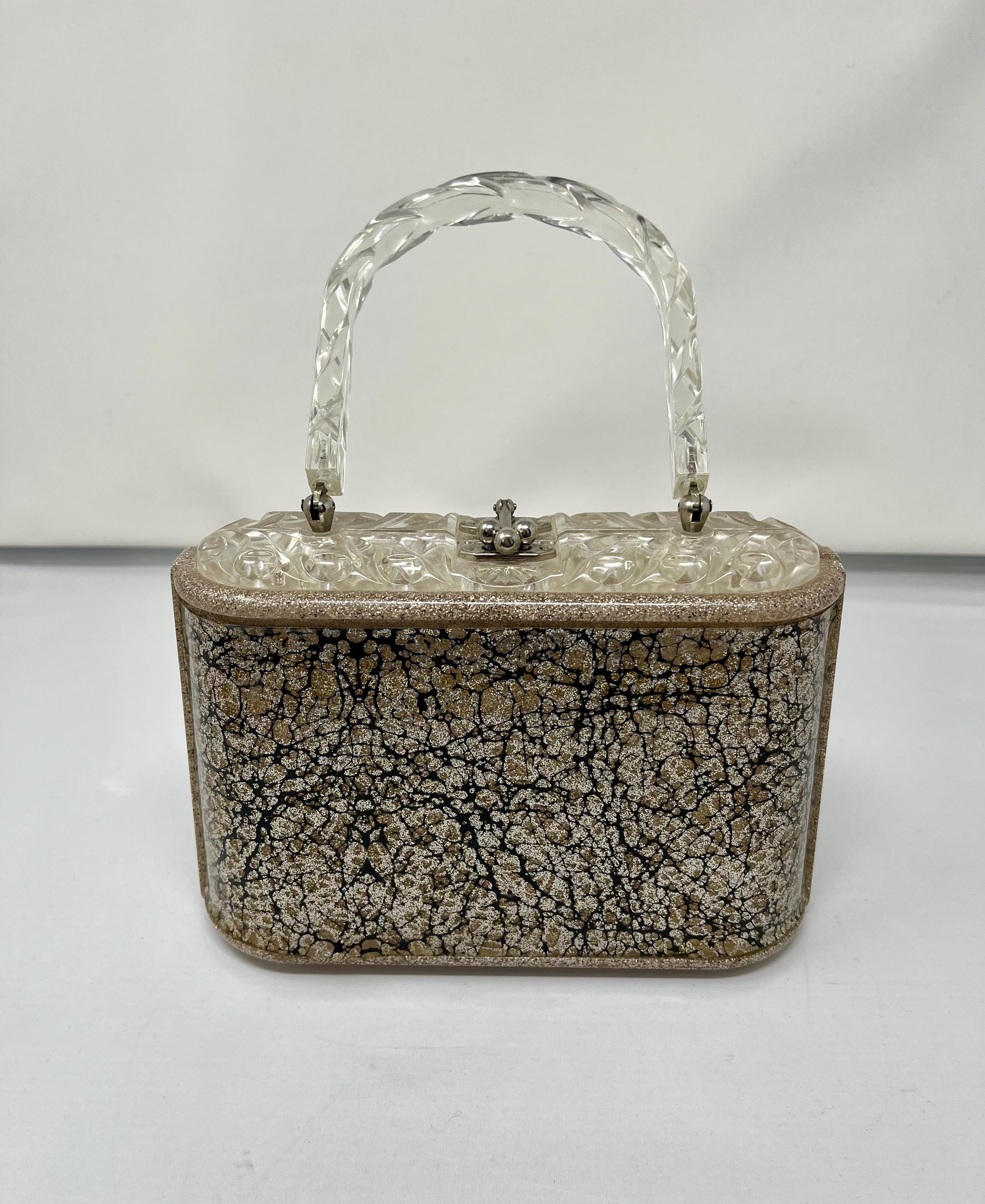 Rialto Lucite Purse - Etsy Israel