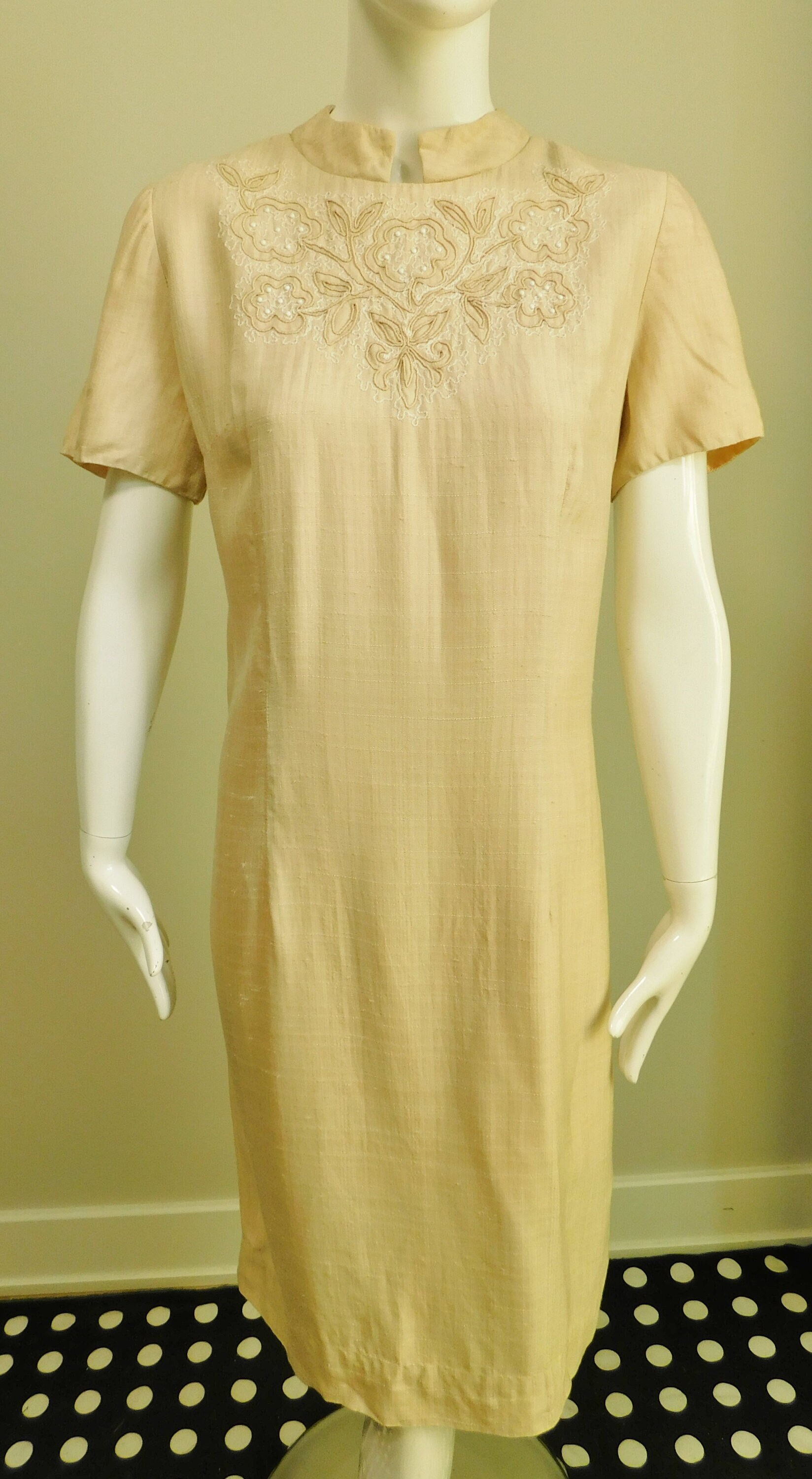 womens white linen dress suit Cut-Out Linen Dress TAHITI in White main image 1