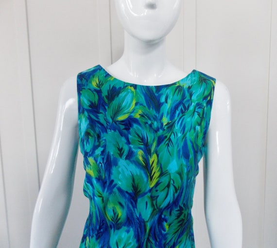 1960's Handmade Summer Sheath Vintage Dress - image 3