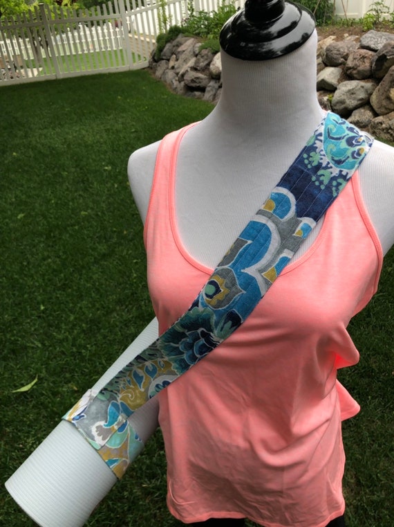 Stylish Handmade Reversible Yoga Mat Strap Tote Super Strong Etsy