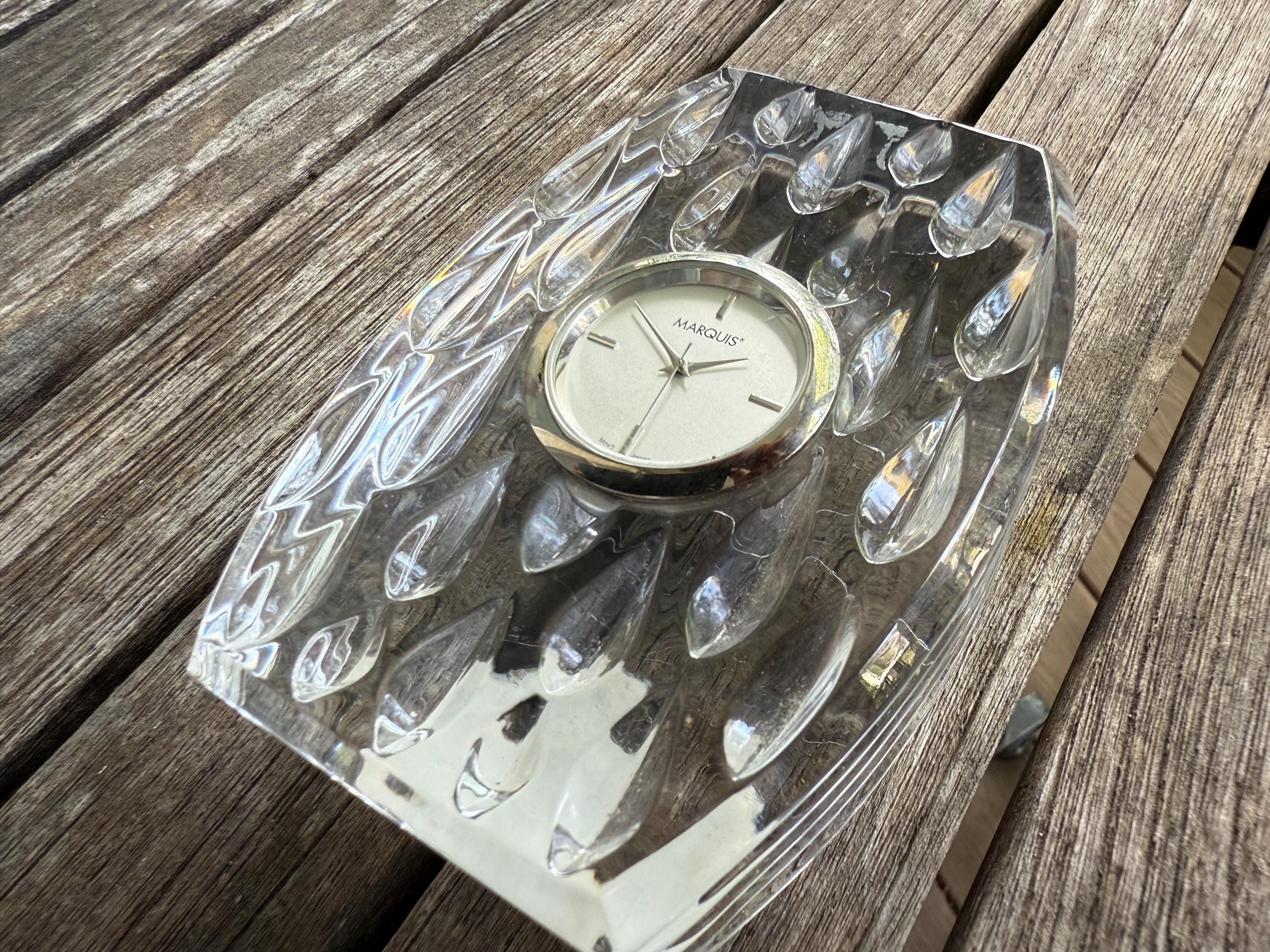 Boîtier De Montre Kit Quartz Avec Cadran - Acier Inox - Pour DIY Neuf Avec Défauts