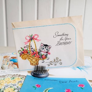 Vintage UNUSED GREETING CARDS Assorted Mid Century 1950s Ephemera - Set ...