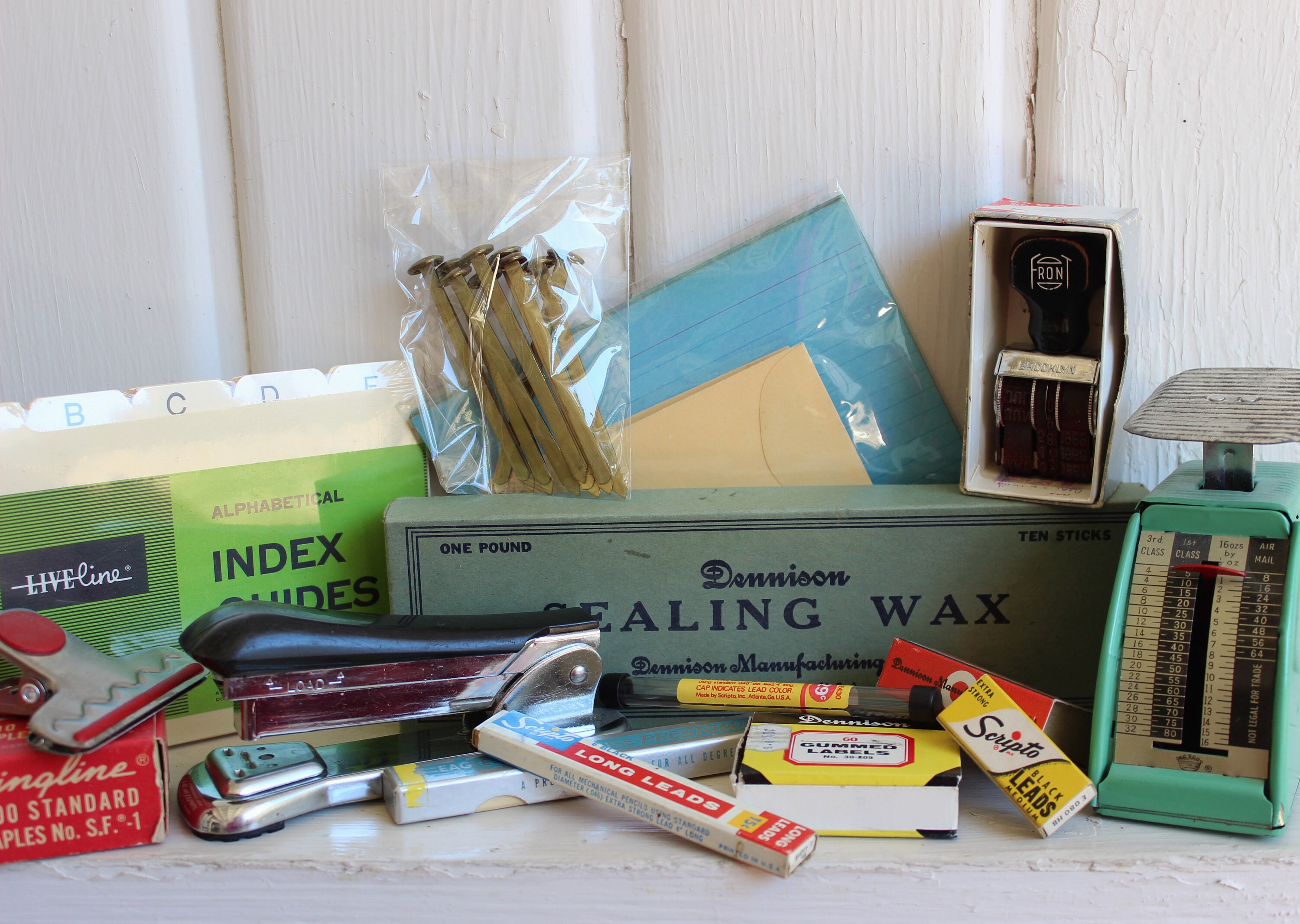 Instant Collection Retro Office Supplies (Ace, Scripto, Swingline