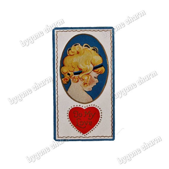 Antique Valentine Clip Art, To My Love, DIY Printable Digital Download