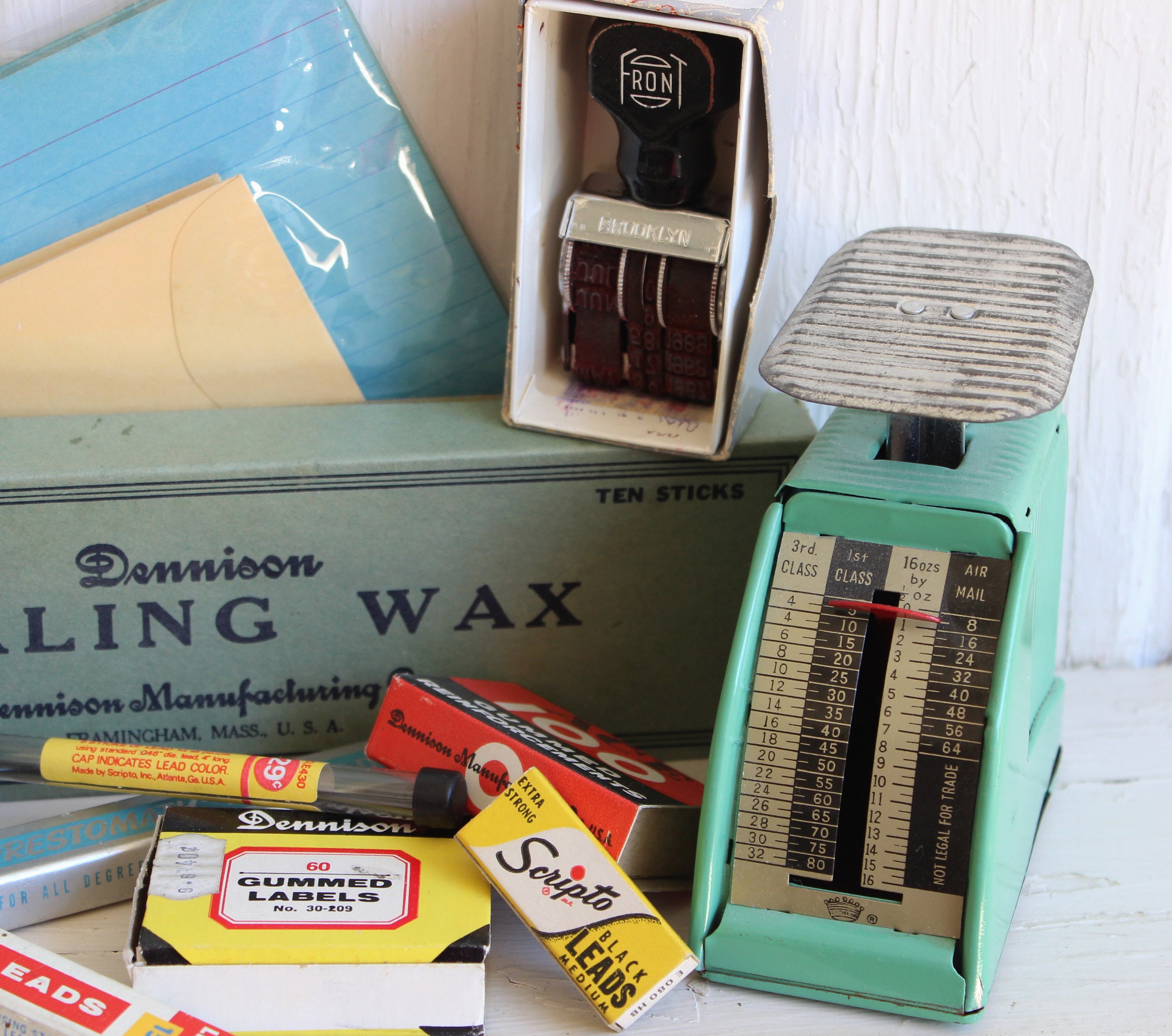 Instant Collection Retro Office Supplies (Ace, Scripto, Swingline