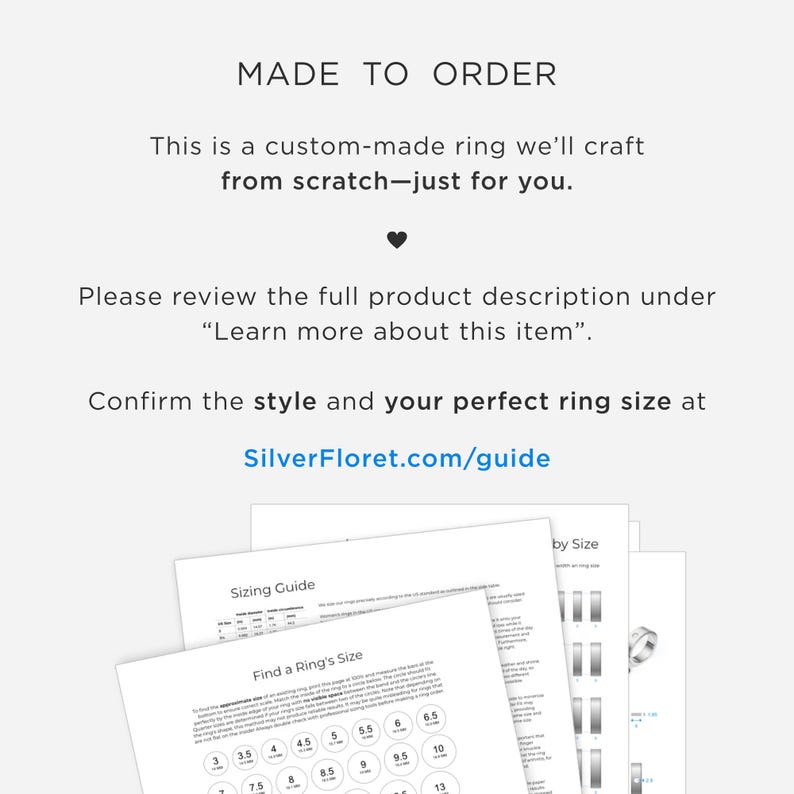 Promise Rings Set 3mm & 6mm – His and Hers Promise Rings, Matching Couple Rings Set, Matching Promise Rings for Couples, Sterling Silver image 4