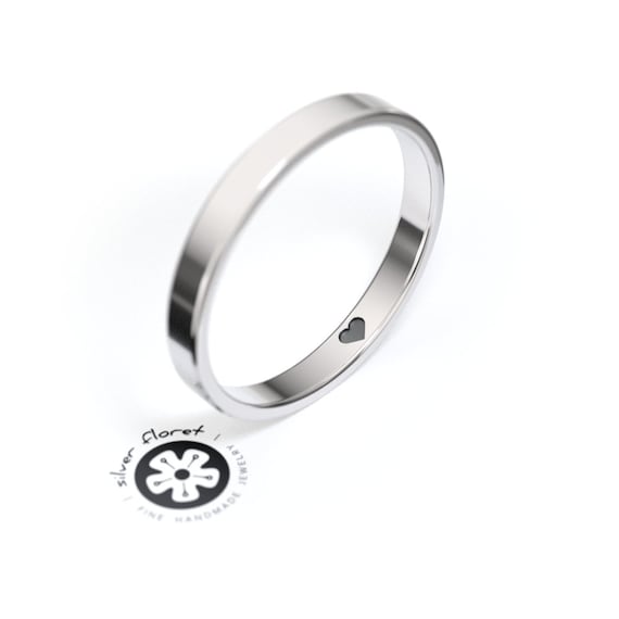 silver promise ring for boyfriend