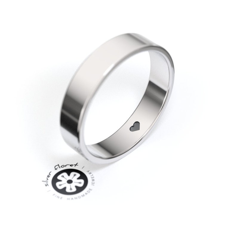 Sterling Silver 5mm Flat Band Sterling Silver 5mm Flat Band
