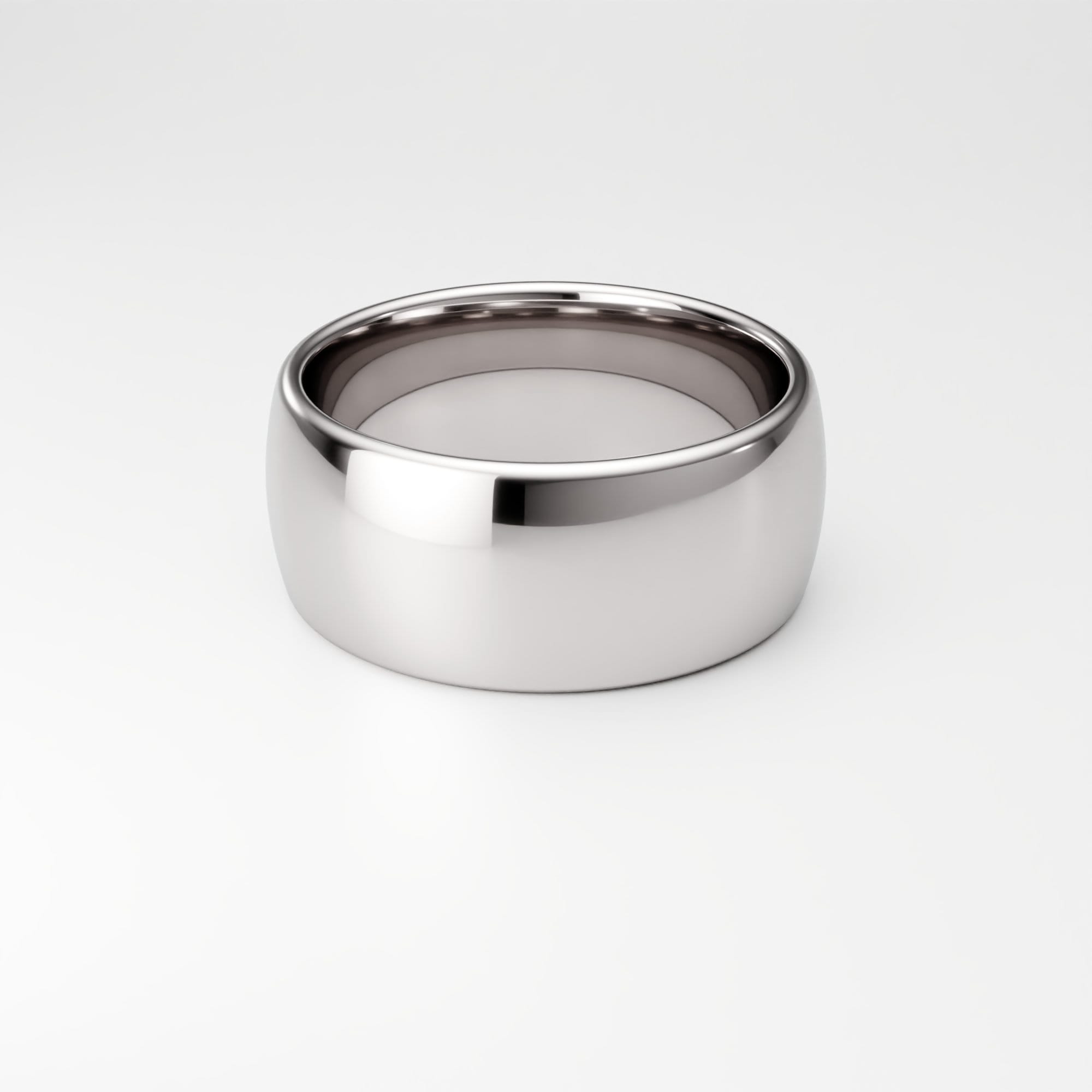 10mm Ultra Wide Sterling Silver Ring Band Unisex Comfort Fit