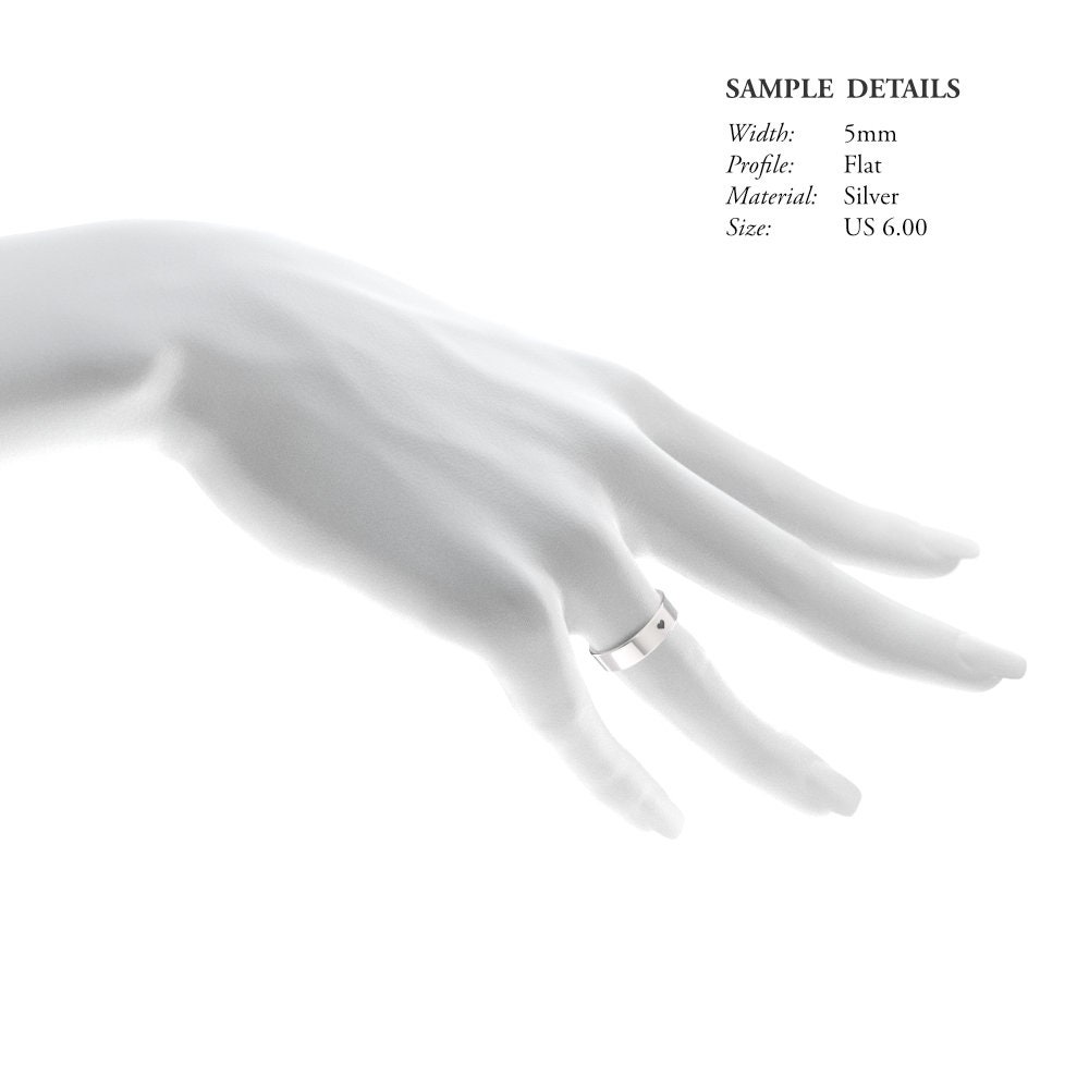 Love Purity Promise .925 Sterling Silver Band Ring – Unisex, Sizes 3-10, Modern Everyday Style