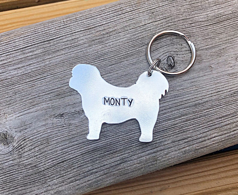 Personalised Dog Keyring Dog Keyring Pet Keyring Dog Breed Etsy