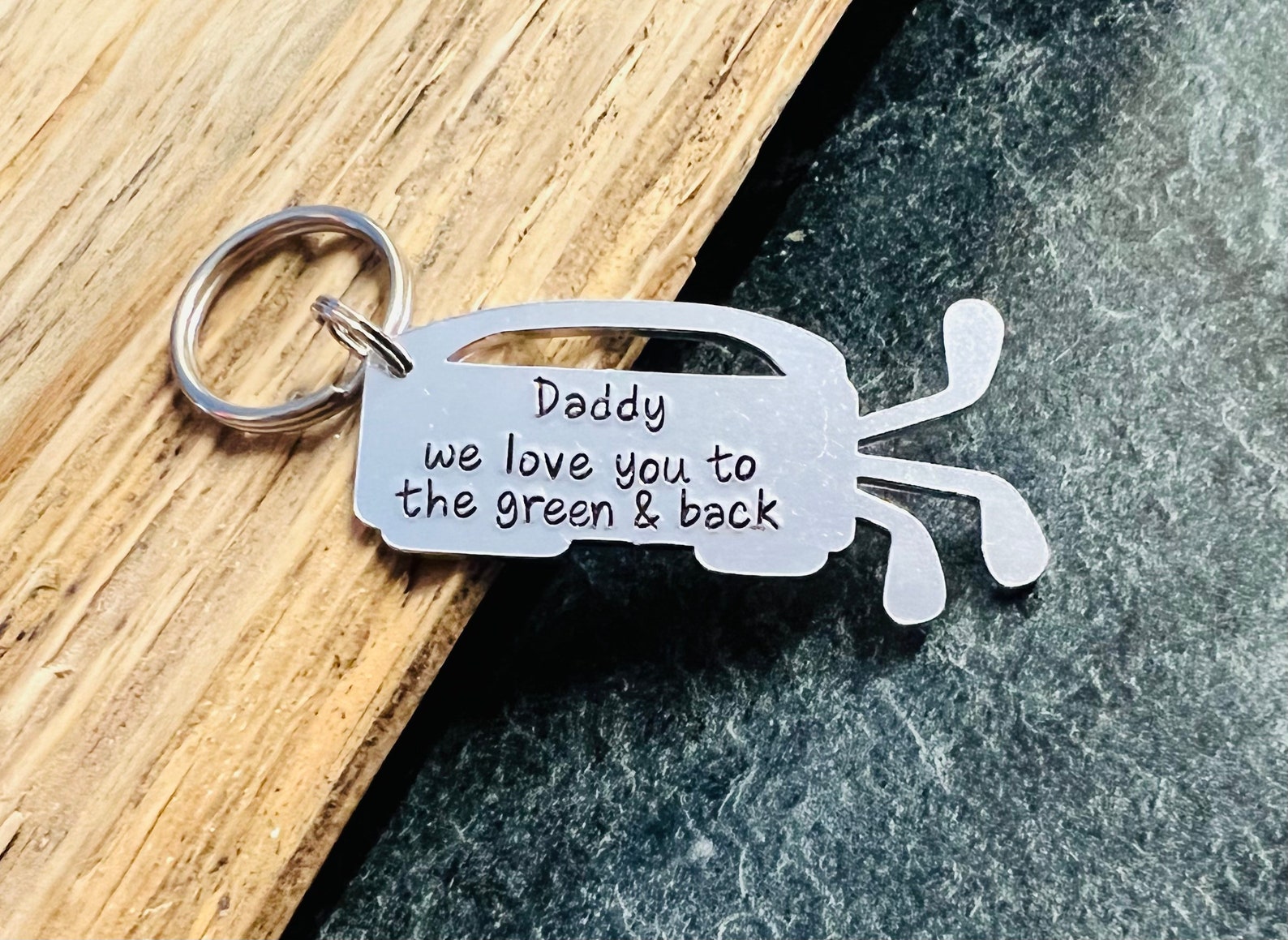 Personalised Keyring Golfing Keyring Golf Bag Golf Gift Etsy UK