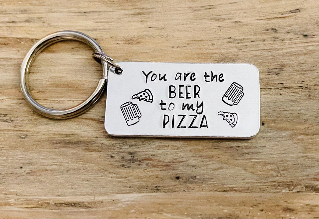 Llavero Pizza 'You Have A Pizza My Heart' - Regalo Divertido Para Parejas