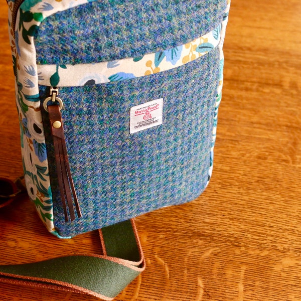 Harris Tweed y Rifle Paper Co Sling