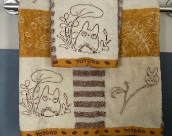Totoro Toalla de baño vintage - tonari no totoro - Mi vecino totoro, toalla grande