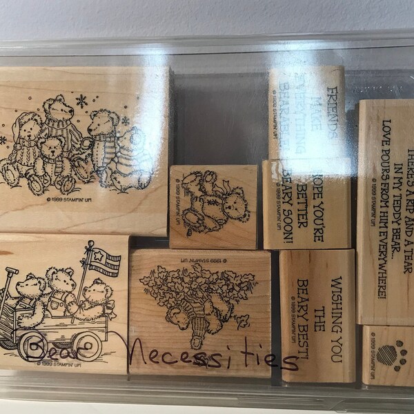 Stampin up Vintage Tools Stamps Etsy