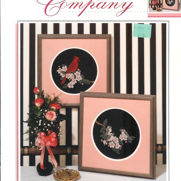 Sharon Wald's "In Good Company" A Cross Stitch booklet Published by Color Charts