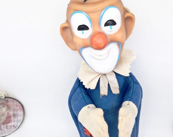 Vintage Steiff Clownie the Clown Hand Puppet