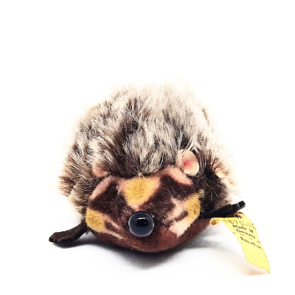 Vintage Steiff Joggi Hedgehog 10 cm With All IDs