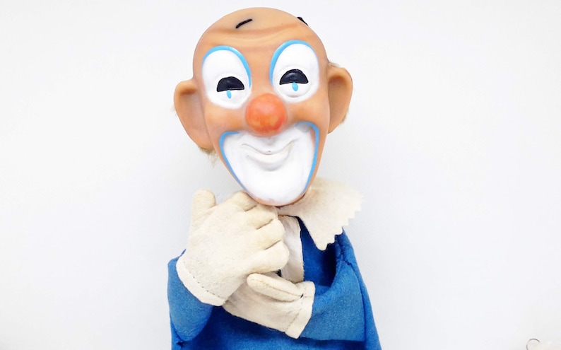 clown hand puppet