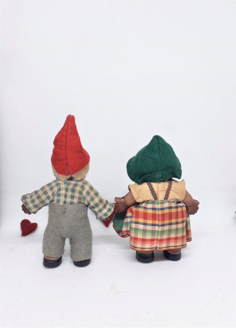 Vintage 1950's German Hedgehogs Dolls Etsy