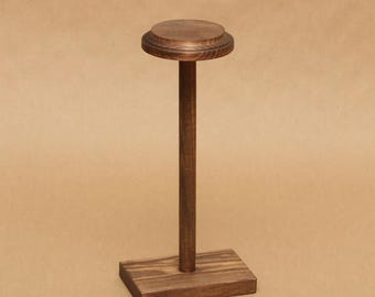 Hat Display Stand / Wooden Hat Stand / Bonnet / Collapsible Hat Display / HT001