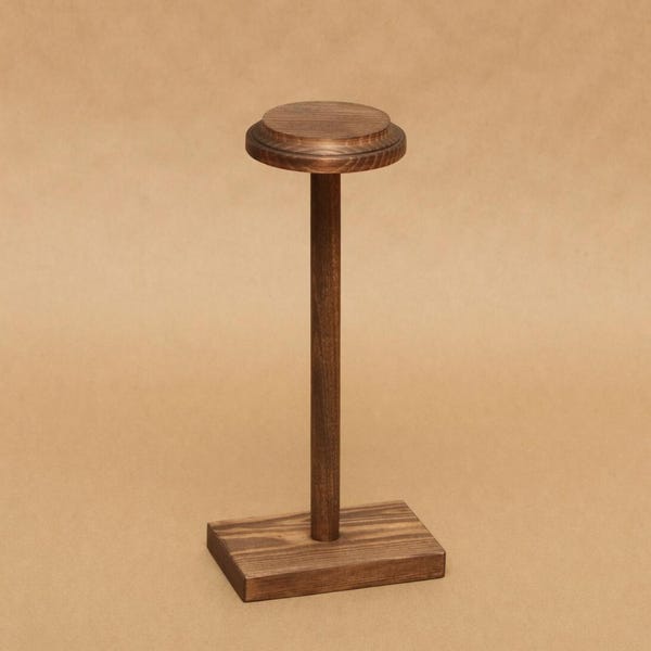 Hat Display Stand / Wooden Hat Stand / Bonnet / Collapsible Hat Display / HT001