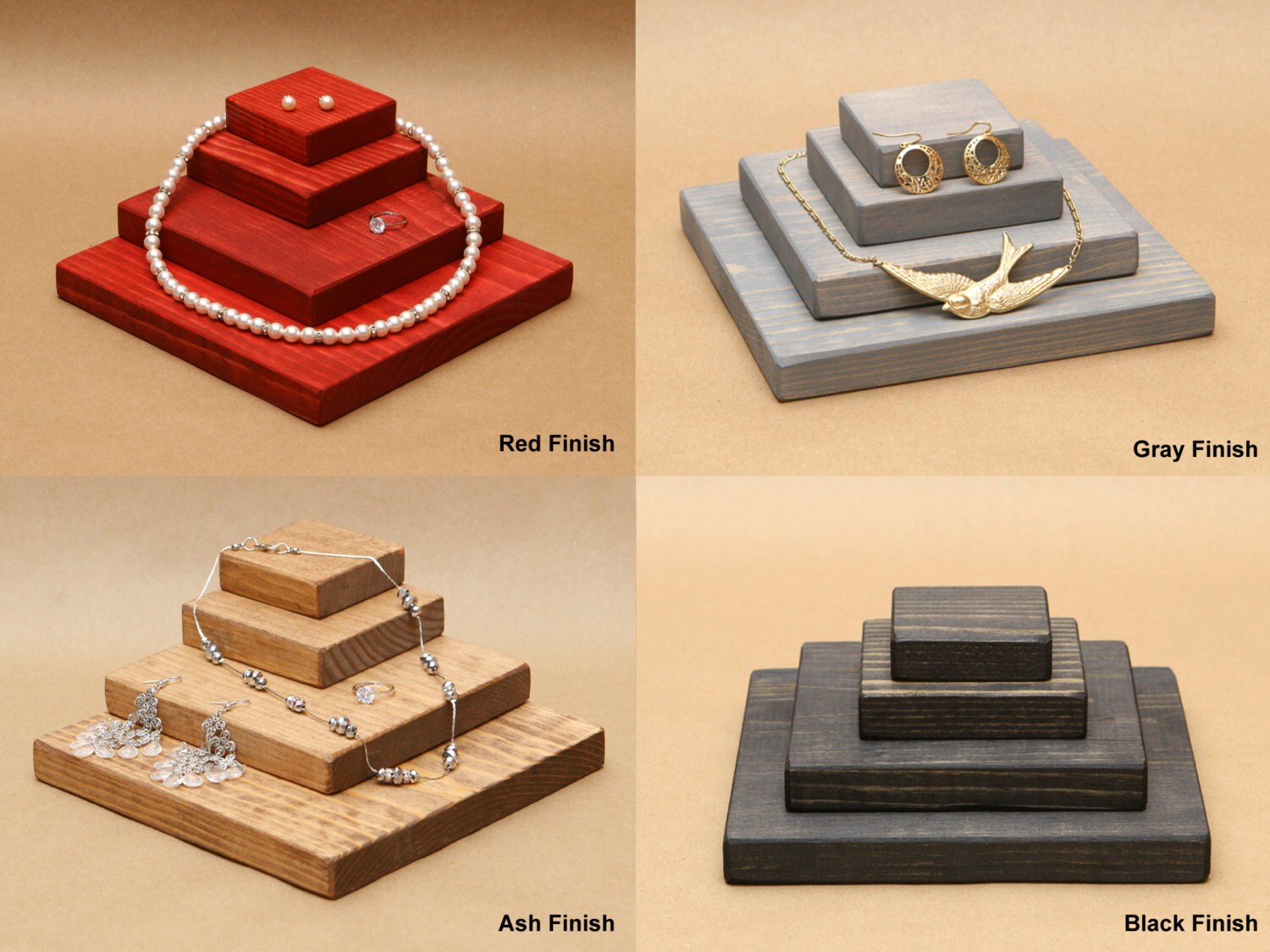 Wooden Jewelry Display Riser / R003 Etsy