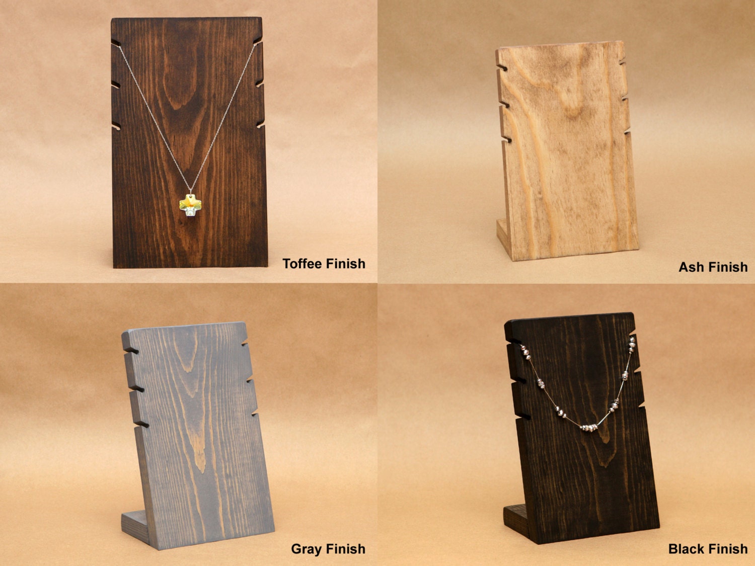 Necklace Display / Necklace Stand / Vintage Pendant Stand / Etsy UK