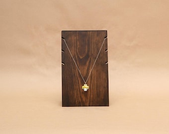 3 Necklace Wooden Necklace Display Board / Necklace Holder / Jewelry Display Necklace Stand Trade Show Craft Show Store Display / NB002