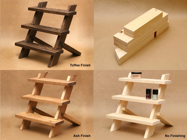 3Tier Portable Display Riser Shelves / Store Display / Etsy