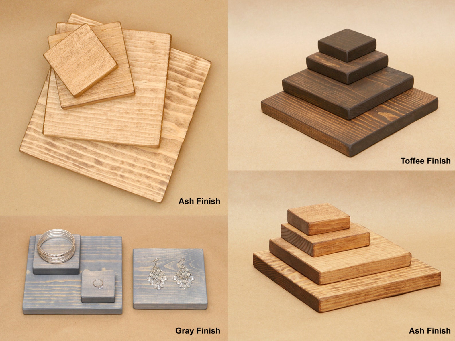 Wooden Jewelry Display Riser / R003 Etsy