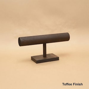 Bracelet Display Stand / Watch Stand / Solid Wood T-Bar Jewelry Display / Trade Show Display / Craft Show Display COLLAPSIBLE 2in / BR005