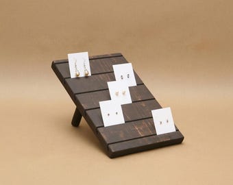 Earring Card Display Stand: Collapsible Jewelry Holder ER001