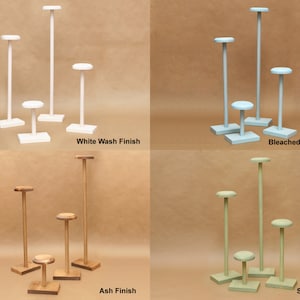 Hat Display Stand / Wooden Hat Stand / Collapsible Hat Display / HT002 image 3