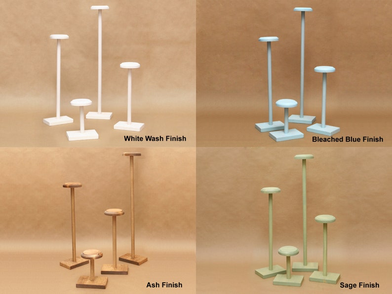 Hat Display Stand / Wooden Hat Stand / Collapsible Hat Display / HT002 image 3