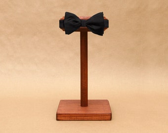 Bow Tie Display Stand / Wooden Bowtie Stand / Collapsible Head Band Display / Wood Headband Stand / BT001