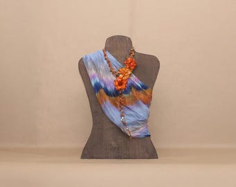 Life-Size Scarf & Necklace Display Plywood Mannequin MN001